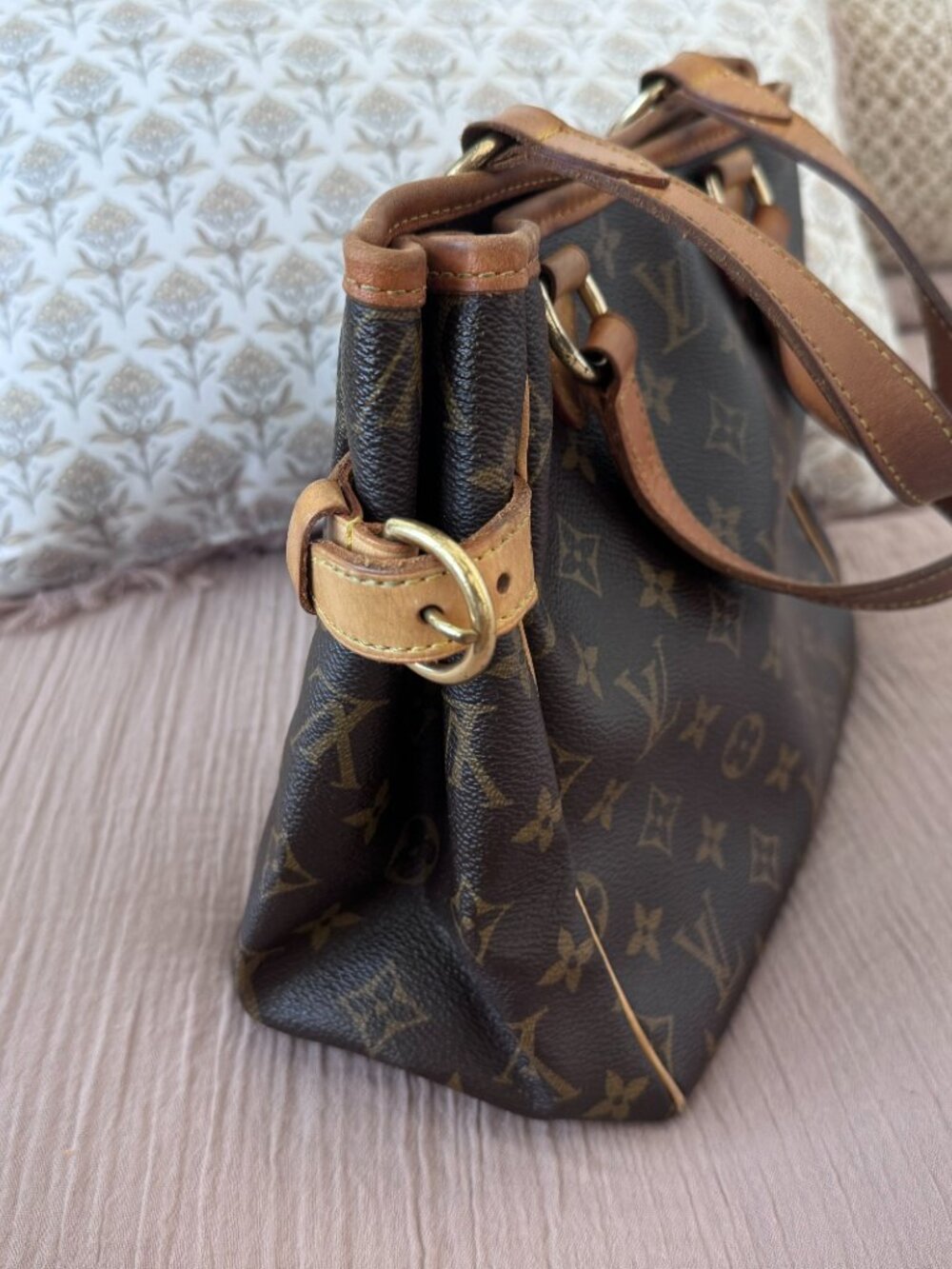 Rare Vintage Louis Vuitton Monogram Batignolles Tote Bag - Picture 16 of 16